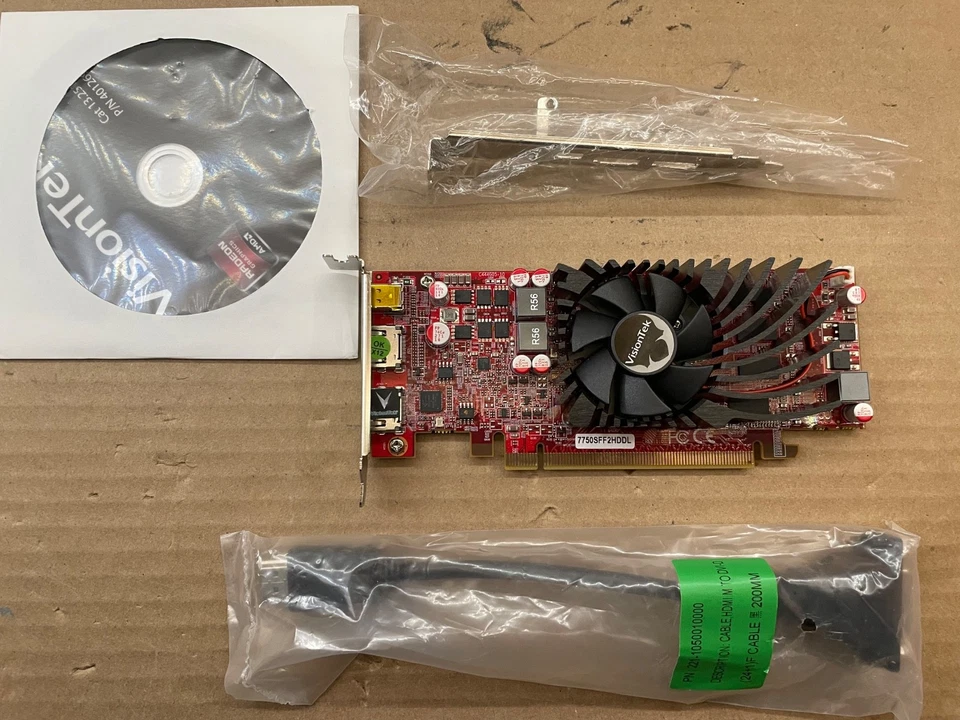VisionTek Radeon HD 7750 DirectX 11 PCI-Express x16 VTK-401293GX - Image 2 of 4