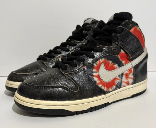 Nike x Huf SB Dunk Pro High « Tie Dye » taille 9 What Travis Lobster Supreme Chunky