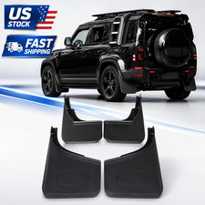 4pcs Mud Flaps Splash Guards For Land Rover Defender 90 110 2020-2026 4pcs Mud Flaps Splash Guards For Land Rover Defender 90 110 2020-2026