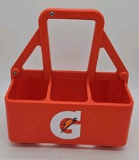 Gatorade 6 Pack 32oz Sport Water Squeeze Bottle Carrier Holder Case Caddy Only