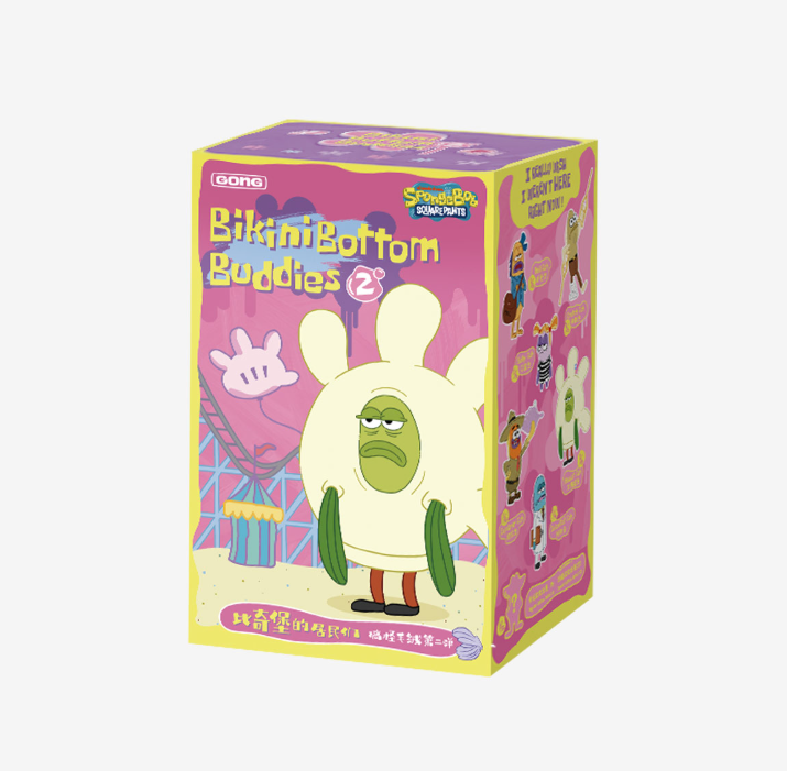 POP MART SpongeBob Bikini Bottom Buddies S2 Blind Box Plush