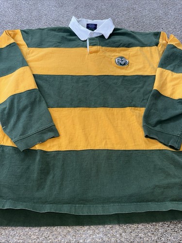Maillot rayé rugby joueur professionnel Colorado State Rams taille L - Photo 3/21