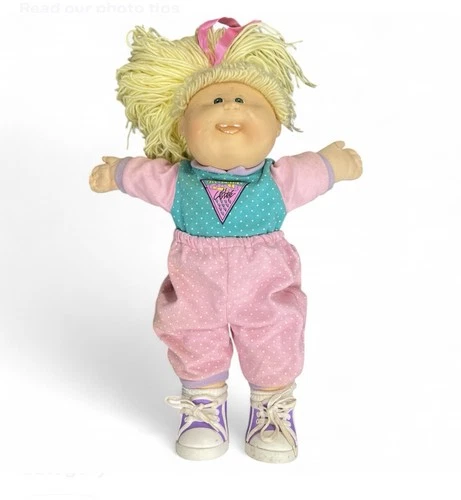 Super Rare Model , Face Number 19 And 18 Cabbage Patch Kids From The 80S Set￼