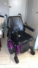 JAZZY Electric wheelchairs, purple.