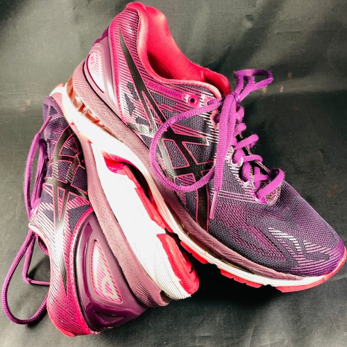 MINT ASICS GEL-Nimbus 19 Running Sneaker Magenta Purple Womens 8 US 39.5  EUR | eBay