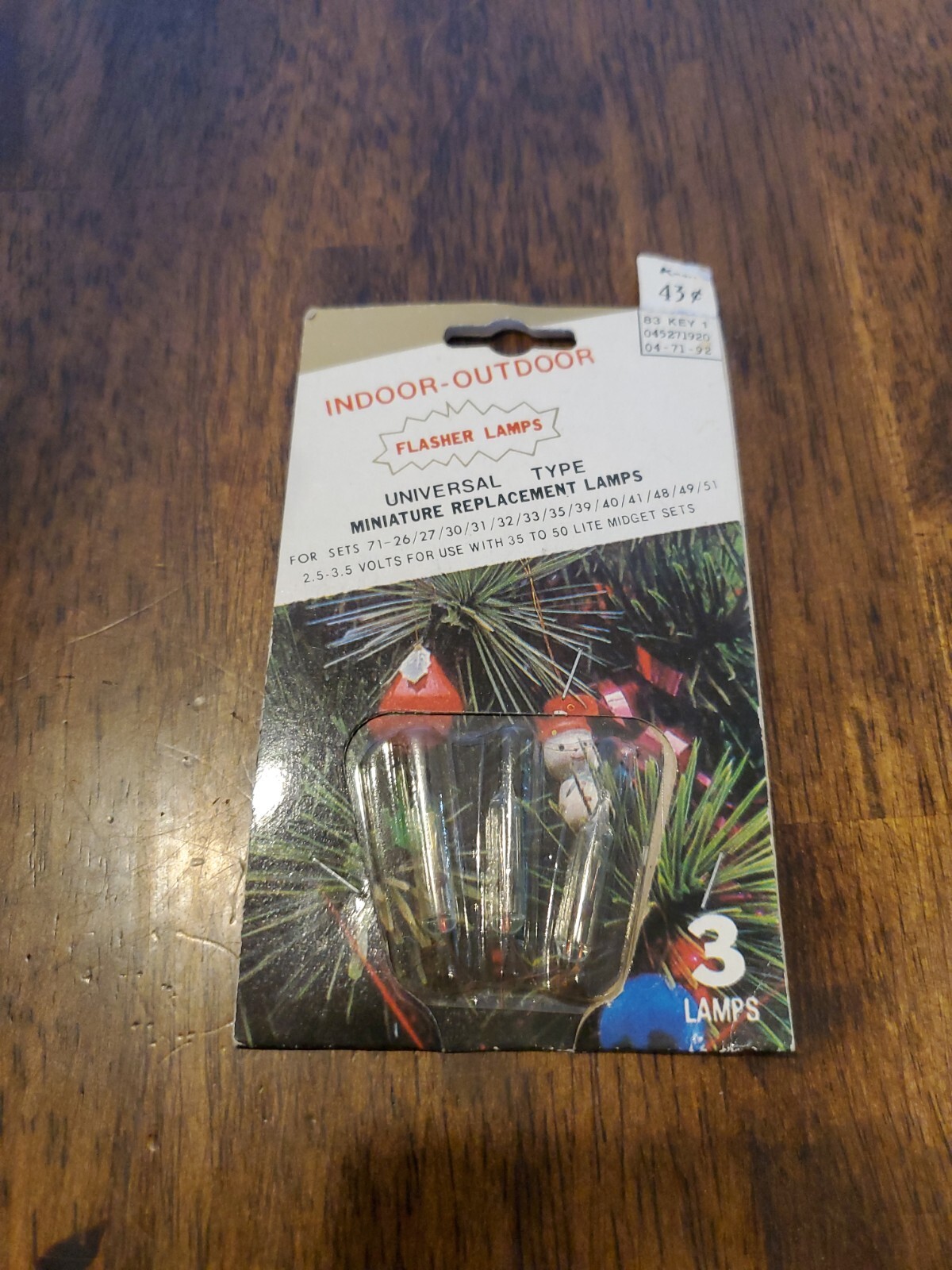 Vintage Replacement Bulbs Christmas Lights Mixed Lot Clear,Multi