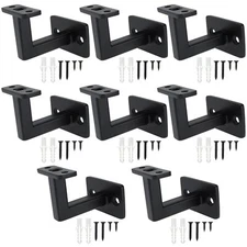 RealPlus Handrail Brackets for Indoor Stairs Heavy Duty Steel Square