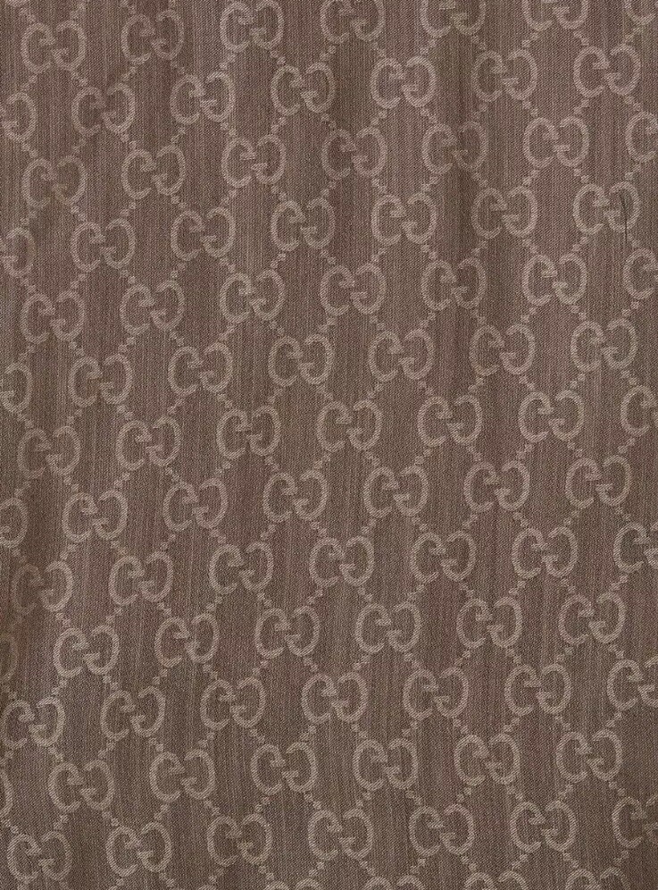 GUCCI モノグラムスカーフ Gucci Monogram fringed rectangular scarf | The Fashion Square