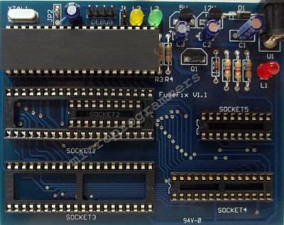 ATMEL AVR ATMEGA ATTINY Fuse Repair Programmer/Fuse Doctor