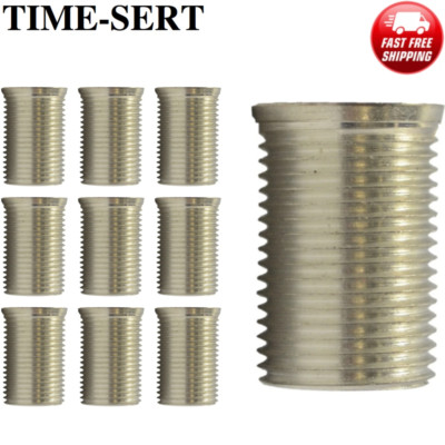 10 x Würth M14 x 1,25 x 24 mm TIME SERT  EINSÄTZE - Kohlenstoffstahl - ZÜNDKERZE