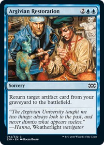 Argivian Restoration - Foil x1 - Double Masters - NM-Mint, English - Double Mast