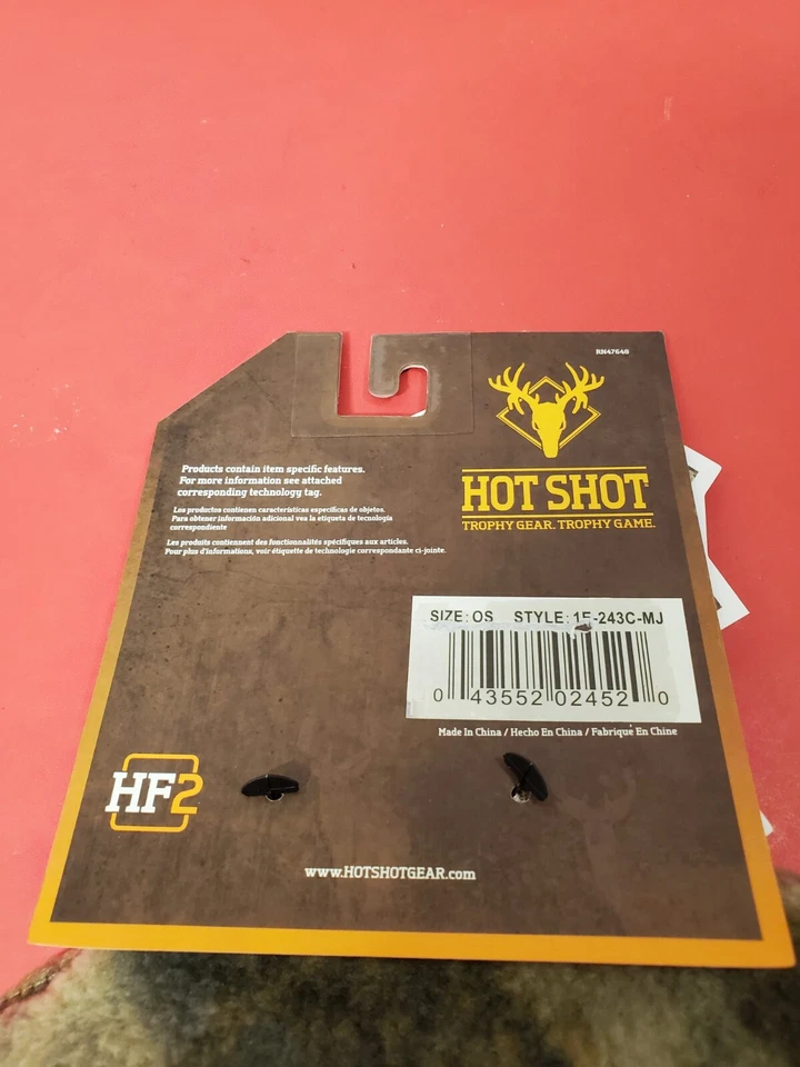 RealTree HOT SHOT Camo [/ Orange Reversible Hunting Hood Size 8 15-243C-MJ - Image 3 of 4