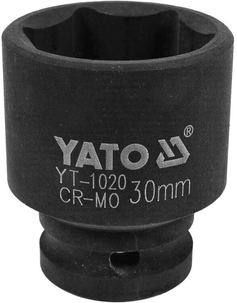 "30Mm Kraftnuss Schlagschrauber SteckschlüSsel 6 Kant Kraft Nuss 1/2\" Stecknuss"-image