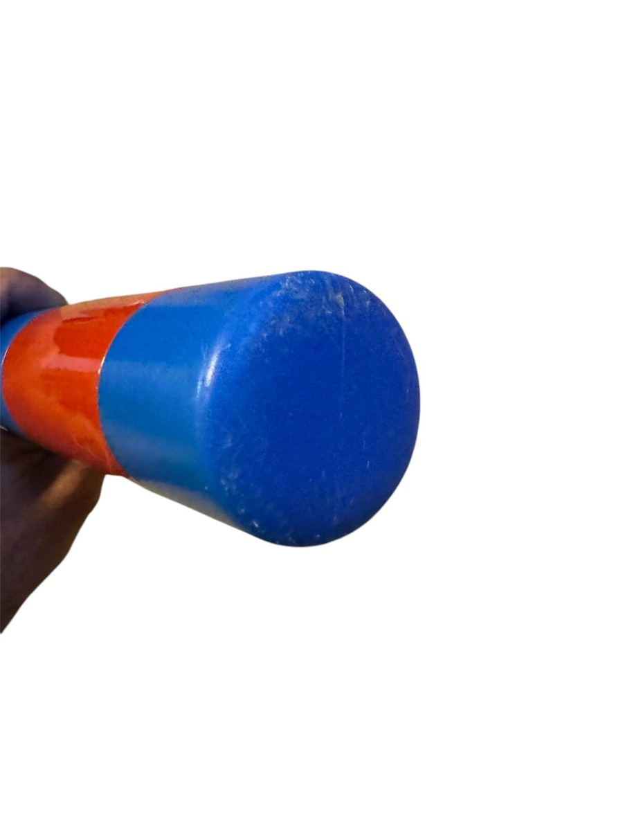 Batte de Baseball Officielle Junk Ball Bleu Rouge Plastique Jeu de