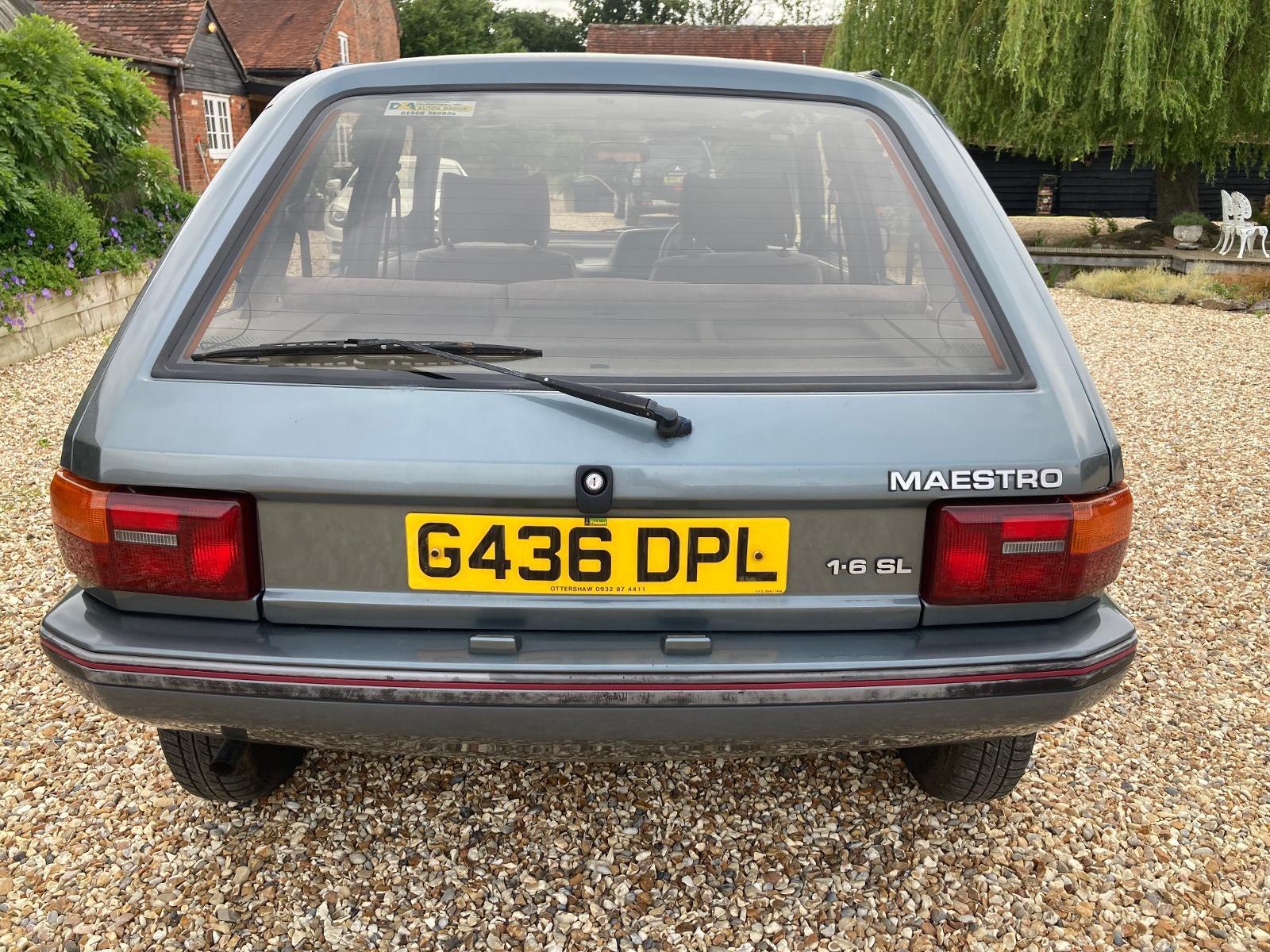 Image 6 - Rover MAESTRO SL 1.6 A RARE CAR NOWDAYS ONLY 32000 MILES WITH SERVICE HISTORY