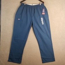 New Scrubs Pants XL Bottoms Cargo Cherokee Workwear Extra Large Elastic 4200