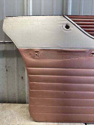 1962-1963 Ford Galaxie 4 Door LH Rear Driver Door Panel Card