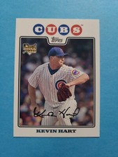 KEVIN HART 2008 TOPPS BASEBALL CARD # 129 F7801