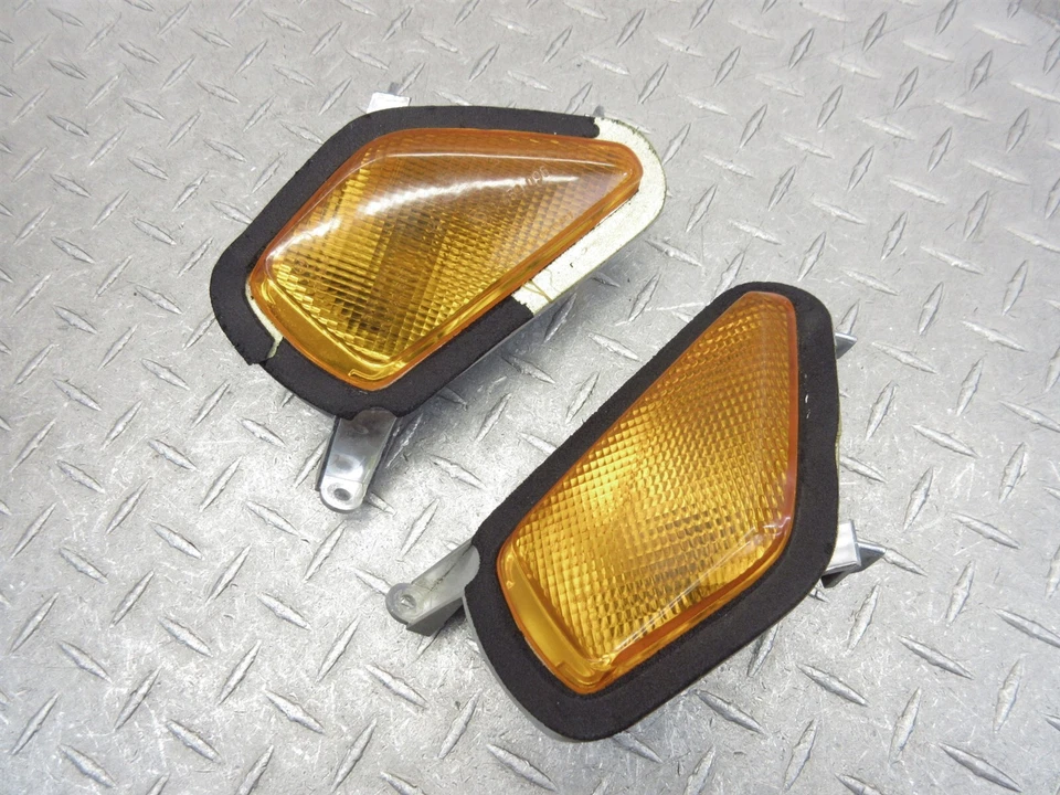BMW K75 K75RT 1992 85-95 luz indicadora de señal de giro delantera izquierda derecha lámpara lente Foto 3 de 4