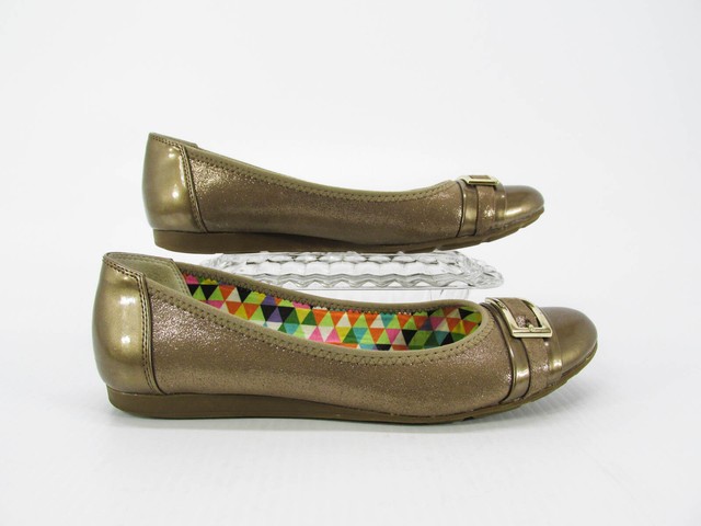 anne klein gold shoes