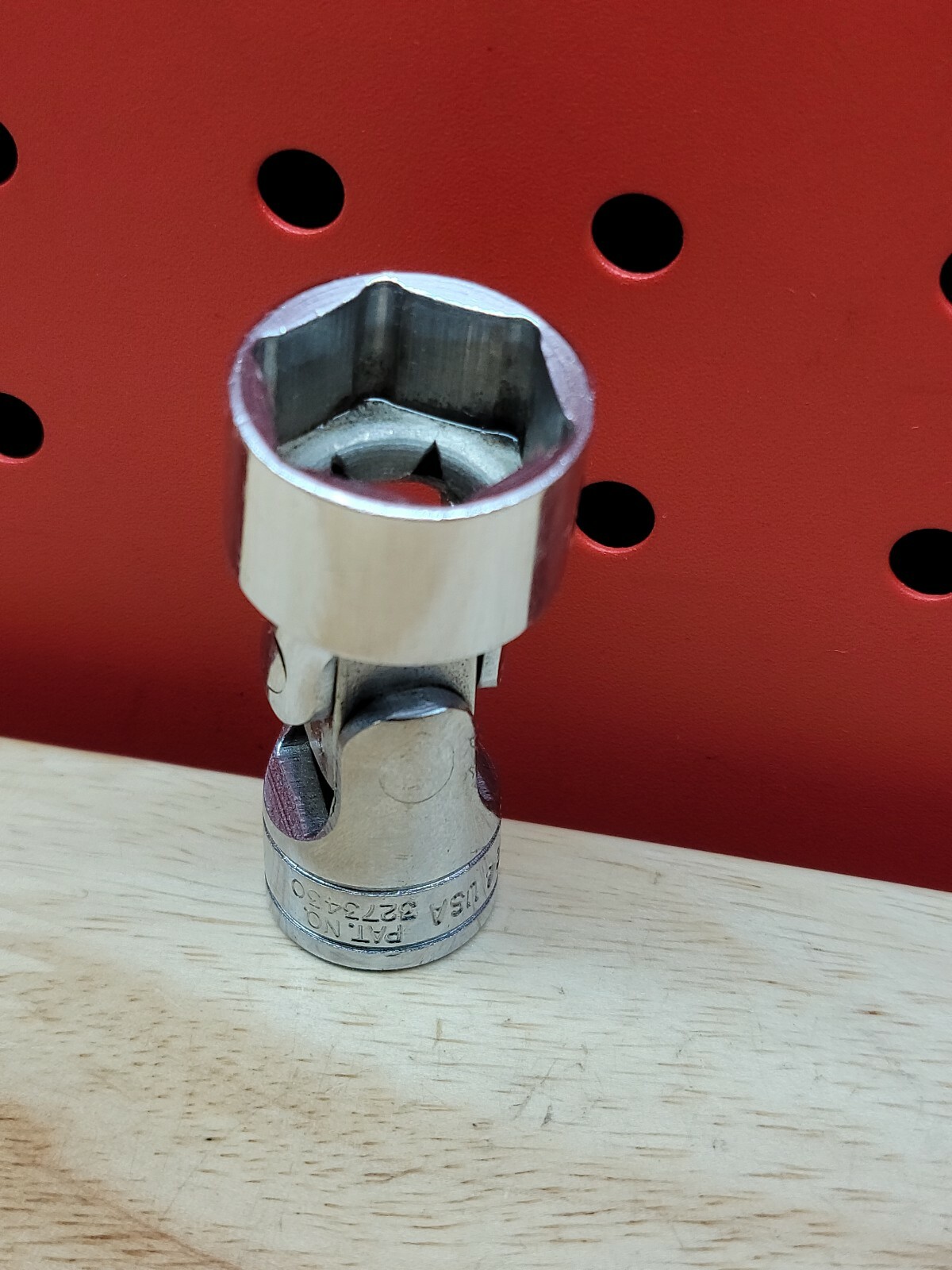 Snap-on Tools FS24 3/4" 6 Point 3/8" Drive Swivel Universal Flex Shallow Socket