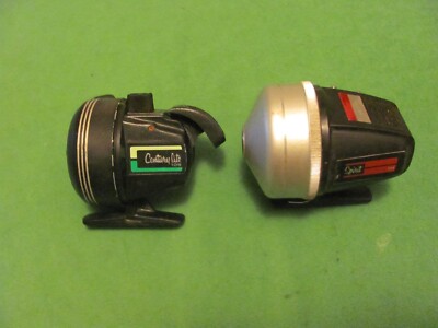 classic johnson spincast fishing reels 2 Vintage Johnson Spin-Cast Fishing Reels - MADE IN USA