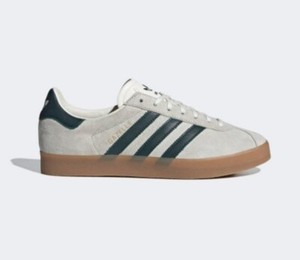 adidas gazelle silver green womens Adidas Gazelle Indoor Grey Gum – Lovesick Kicks main image 1