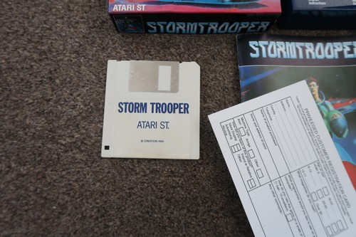 Stormtrooper By Creation ~ Original Boxed Atari ST Game GC - Afbeelding 4 van 8