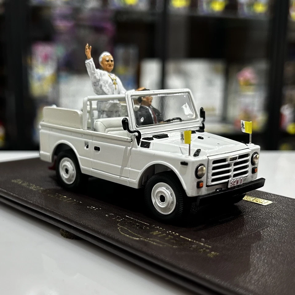 Brooklin Modelos MV01X MVSEI VATICANI Escala 1:43 Fiat Campagnola Popemobile EN CAJA Foto 3 de 4