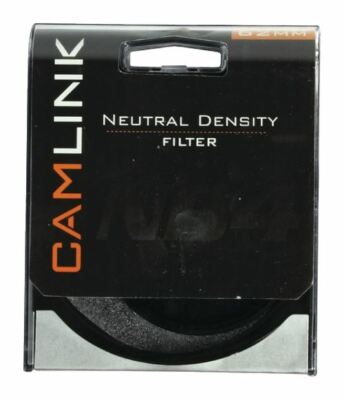 NEU!!  CAMLINK ND4 Neutral Density Filters 4x reduziert Lichtlinsendurchmesser 62mm