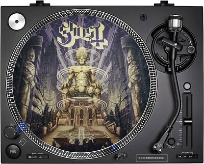 GHOST - ZEREMONIE UND DEVOTION 12'' (ZOLL) - PLATTENSPIELER CUSTOM SLIPMAT.