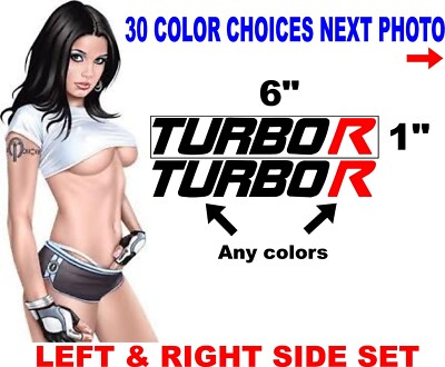 CAN AM TURBO R CANAM  30 COLOR CHOICES how to order in item description