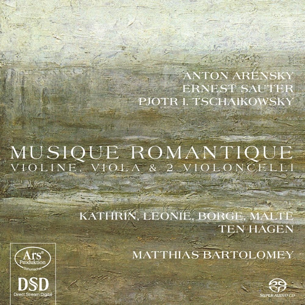 Matthias Bartholomey Musique Romantique for Violin, Viola & 2 Violoncelli (CD)