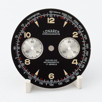 LONARES - LANDERON 48, 248, 51, 149 - CHRONOGRAPH - ZIFFERBLATT - DIAL - VINTAGE