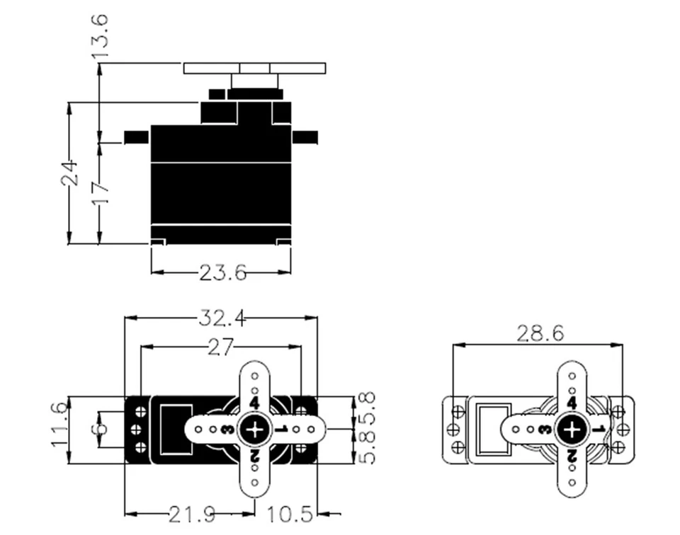Hitec Servo HS-65HB - 112065 - Bild 2 von 2
