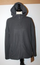 New ladies THE NORTH FACE Sibley Textured Fleece Parka Hooded Jacket Grey XL