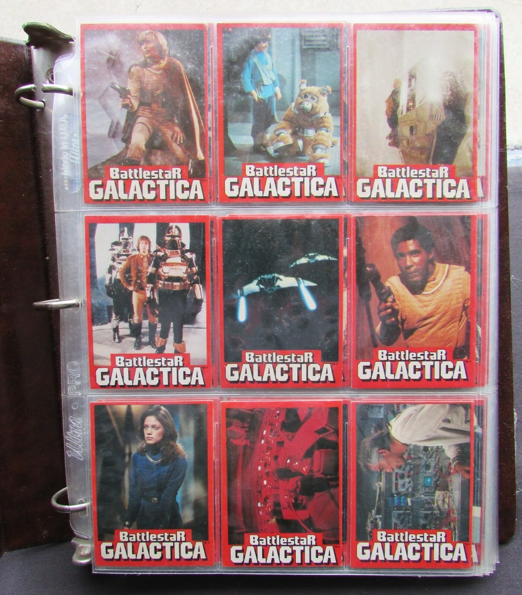1978 Topps Battlestar Galactica Complete Card Set / Stickers & Wax