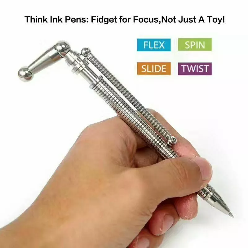 Fidget Metal Hand Fidget Pen Office School University Stress