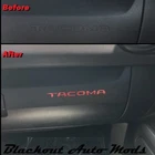 RED Dashboard Letter Insert Decals Precut Vinyl for Toyota Tacoma 2016+