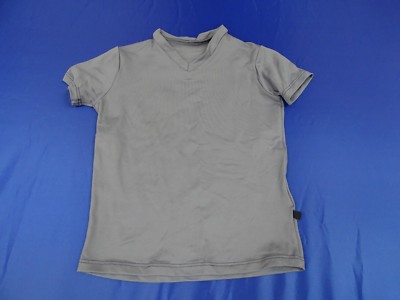 GRAY MARIIA BOYS PASHA V-NECK DANCE BALLET T-SHIRT boys child small 4-6