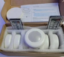 6 Pack Of LED Puck Lights Closet - Under Cabinet Lighting, 2 Remotes