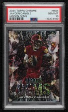 2024 Topps Chrome Hidden Gems Jayden Daniels #HG-4 PSA 10 GEM MT 1co7
