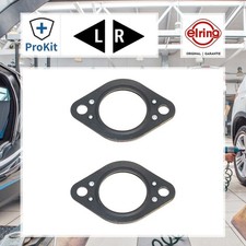 2x ORIGINAL® Elring Dichtung, Abgaskrümmer für Opel OMEGA B Caravan OMEGA B