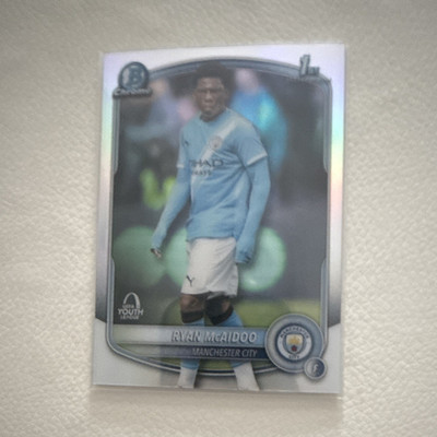 Topps Bowman U 2024 Ryan McAidoo Manchester City Premier League BU-RM Rookie
