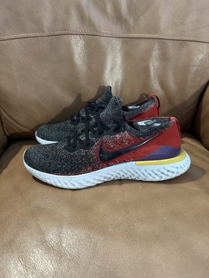 Nike Epic React Flyknit 2 Men's Size 9.5 Black/Anthracite