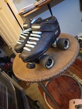 Riddell 395 Skunks Men's Roller Skates Size 7, Vintage, Made in USA