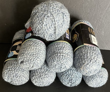 Lion Brand Yarn Homespun 321 Williamsburg Blue Lot of 7 New Skeins Plus Ball