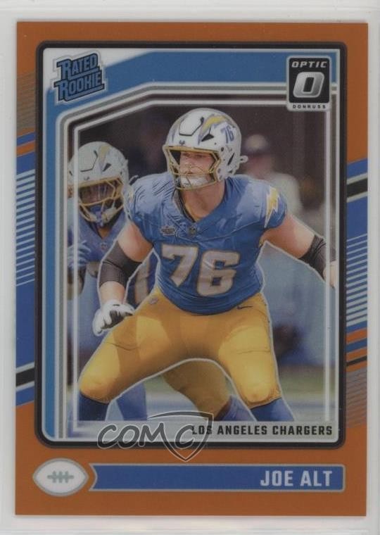2024 Panini Donruss Optic Rated Rookie Orange Prizm 159/249 Joe Alt #254 0c3