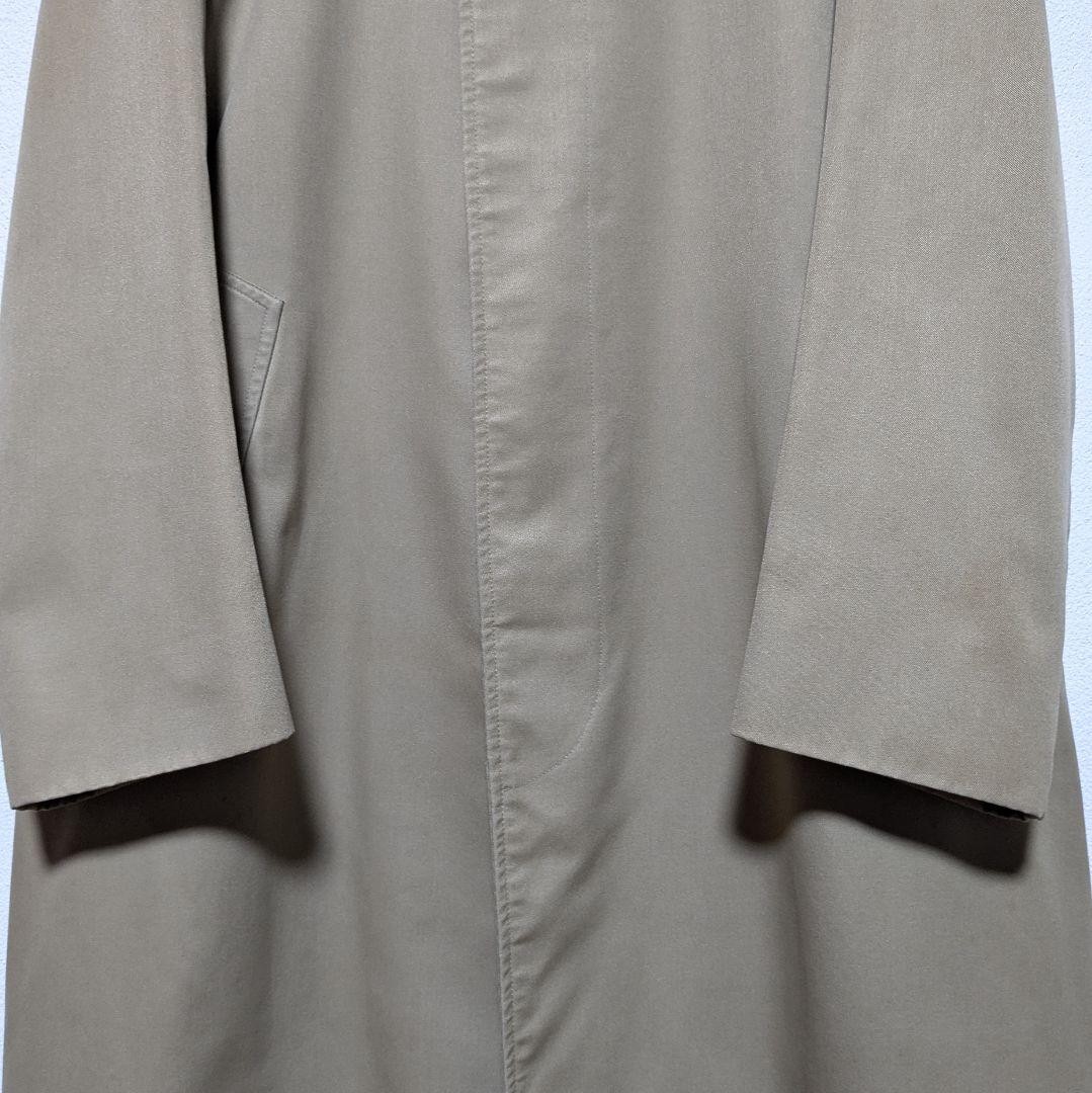 Burberrys Vintage 80s 90s Balmacaan Coat Made in England Beige Mens Size M thumbnail 6