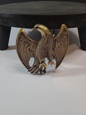 BALD EAGLE CUT OUT BELT BUCKLE VINTAGE RARE 1970s America PATRIOT